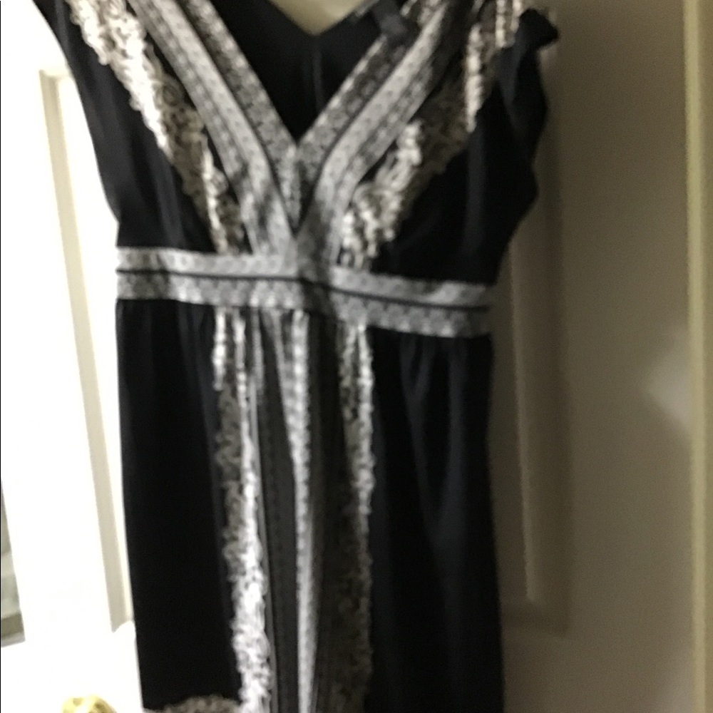 Black and white dress